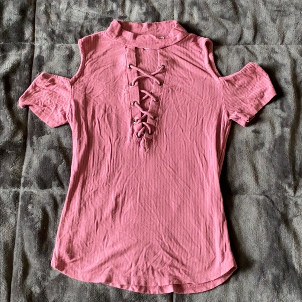 No shoulder top